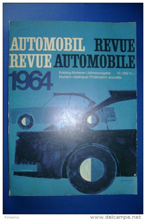 PFT/7 AUTOMOBIL REVUE 1964 AUTOMOBILE CATALOGO - Motoren