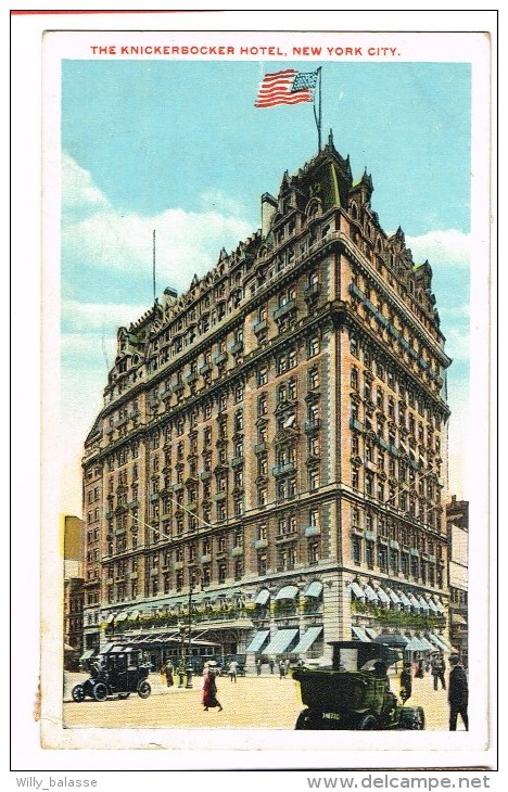 "The Knickerbocker Hotel - New York City" Color - Cafes, Hotels & Restaurants