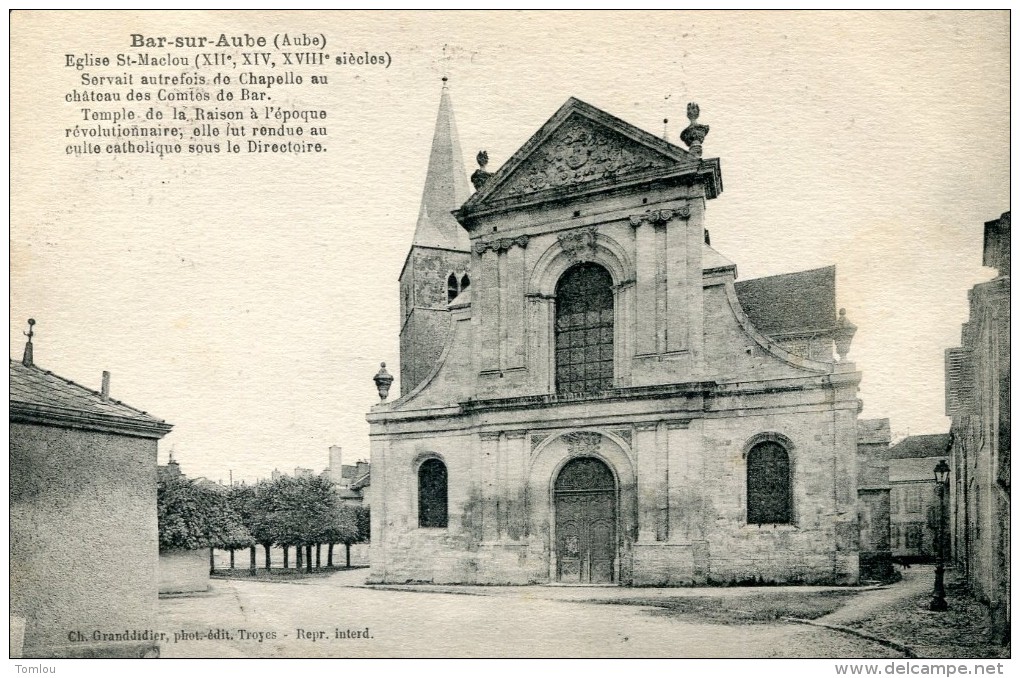 BAR SUR AUBE  église St Maclou - Bar-sur-Aube