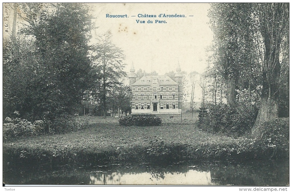 Roucourt - Château D'Arondeau - Vue Du Parc - 1909 ( Voir Verso ) - Péruwelz