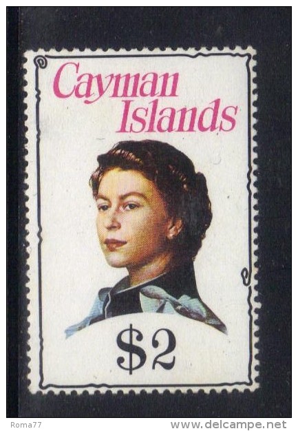 AP306 - CAYMAN , Elisabetta Il 2 Dollari Nuovo ***  MNH . - Kaimaninseln