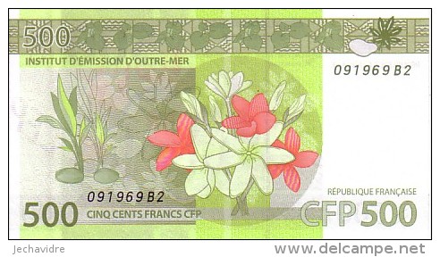 FRANCE  500 Francs CFP  Emission De 2013     ***** BILLET  NEUF ***** - Andere & Zonder Classificatie