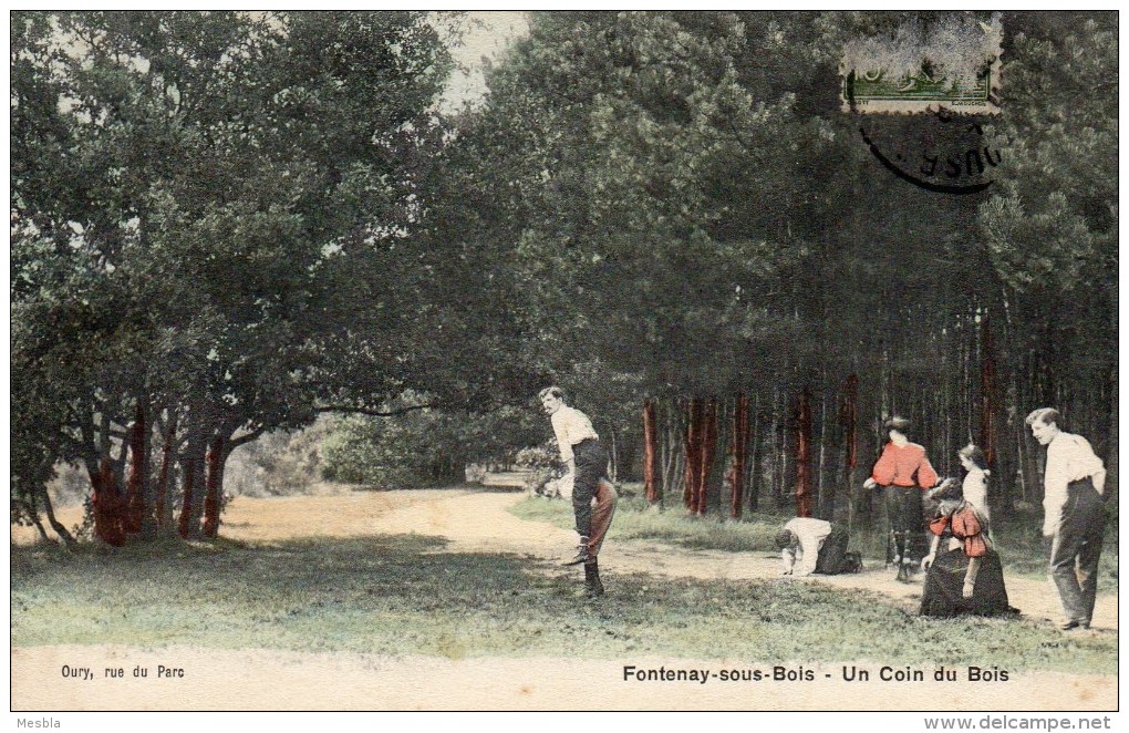 CPA  -   FONTENAY  SOUS  BOIS  (94)   Un Coin Du Bois - Fontenay Sous Bois