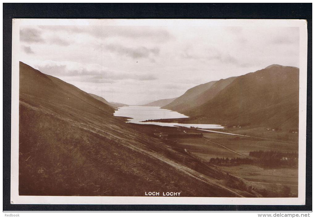 RB 979 - Early Real Photo Postcard - Loch Lochy - Inverness-shire Scotland - Inverness-shire