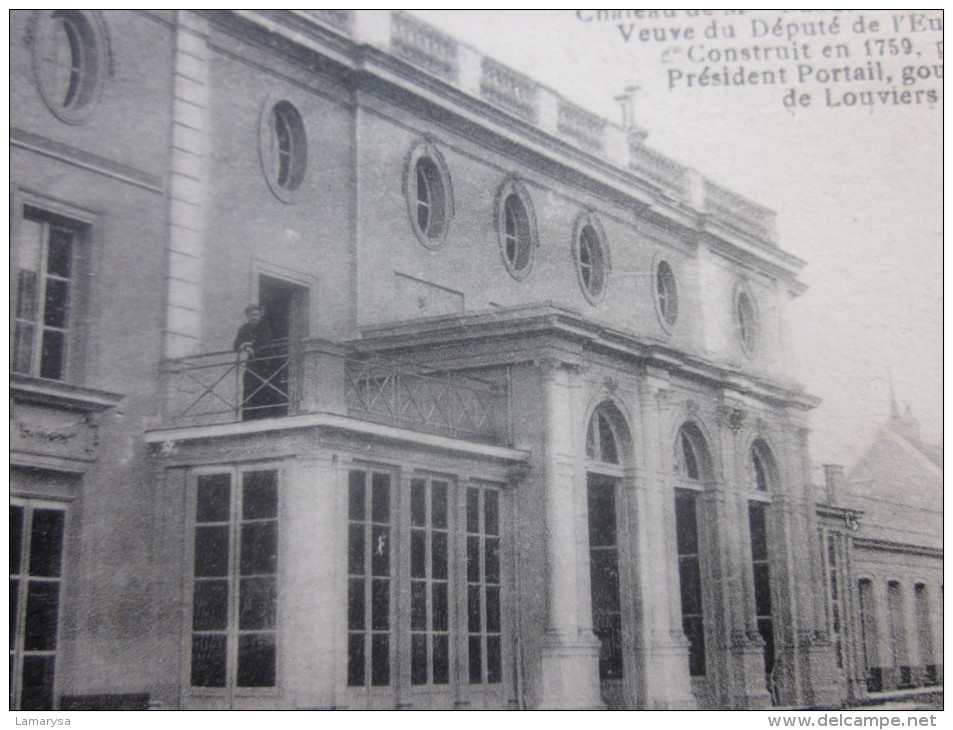 CPA Notre-Dame Du Vaudreuil Commune Française,département De L'Eure En Région Haute-Normandie Château De Mme Raoul Duval - Le Vaudreuil