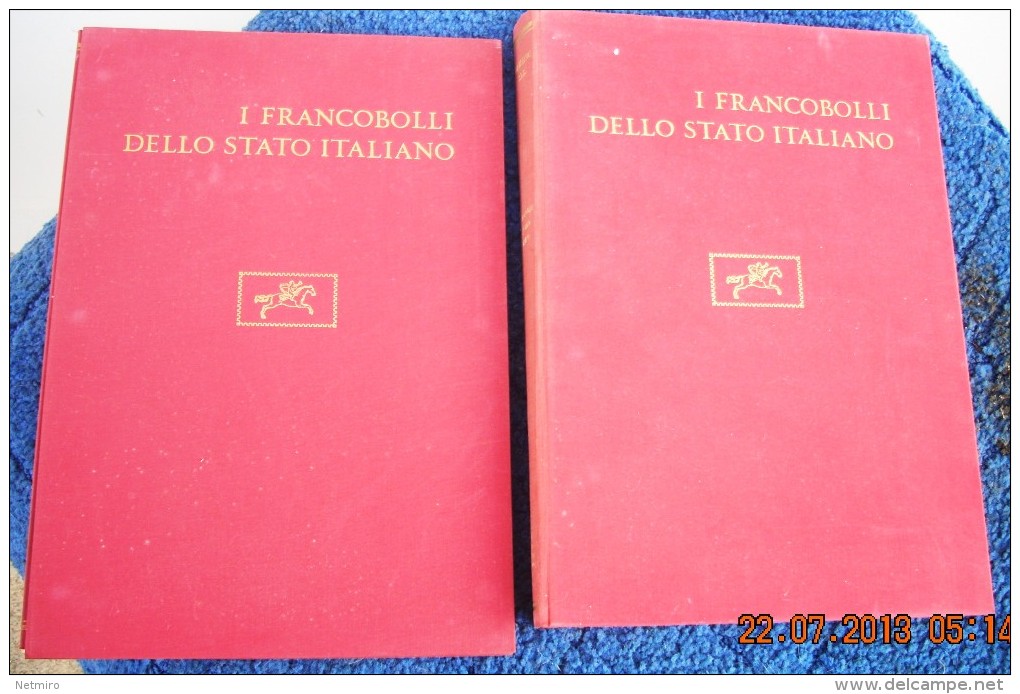 I FRANCOBOLLI DELLO STATO ITALIANO 1959 2 VOLUMI - Collections