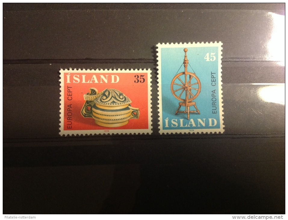 IJsland / Iceland - Postfris / MNH, Complete Serie Europa, Ambachten 1976 - Unused Stamps