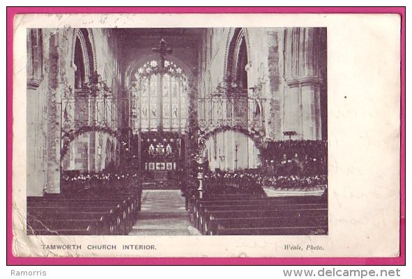 PC9394 Interior Of The Church, Tamworth, Staffordshire. - Otros & Sin Clasificación