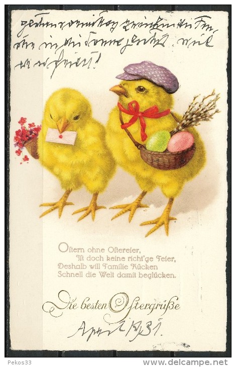 Österreich- Osterkarte - Ostern