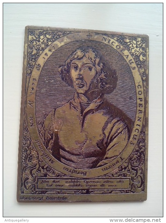 SUPERBE ;  ICONE NICOLAUS COPERNICUS - Altri & Non Classificati