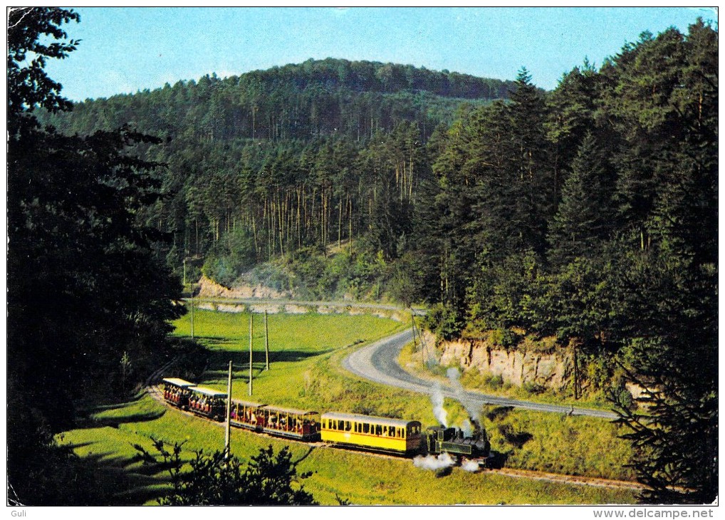 [57560] Moselle > ABRESCHVILLER (Canton Lorquin) Le Petit Chemin De Fer Forestier (train Locomotive)*PRIX FIXE - Lorquin