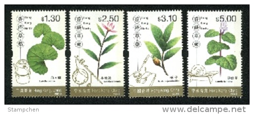 Hong Kong 2001 Chinese Herbs Stamps Medicine Flower - Nuovi