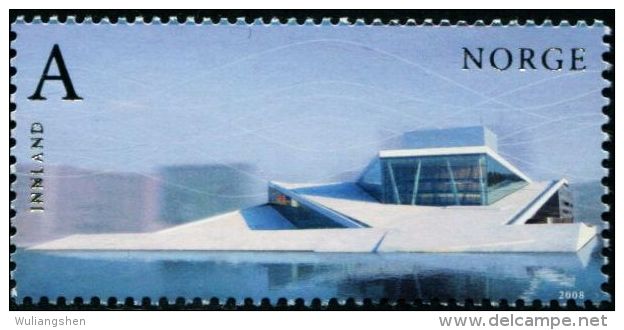 NE3772 Norway 2008 Modern Architecture 1v MNH - Unused Stamps