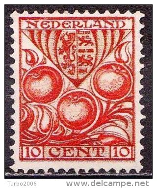 1926 Kinderzegels 10+3 Cent Oranje/olijfgroen Met VERTICAAL Watermerk NVPH 201 A (*) - Ongebruikt