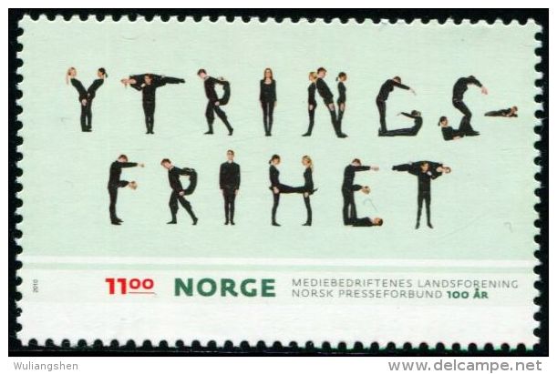 NE3804 Norway 2010 Printing Industry 1v MNH - Unused Stamps