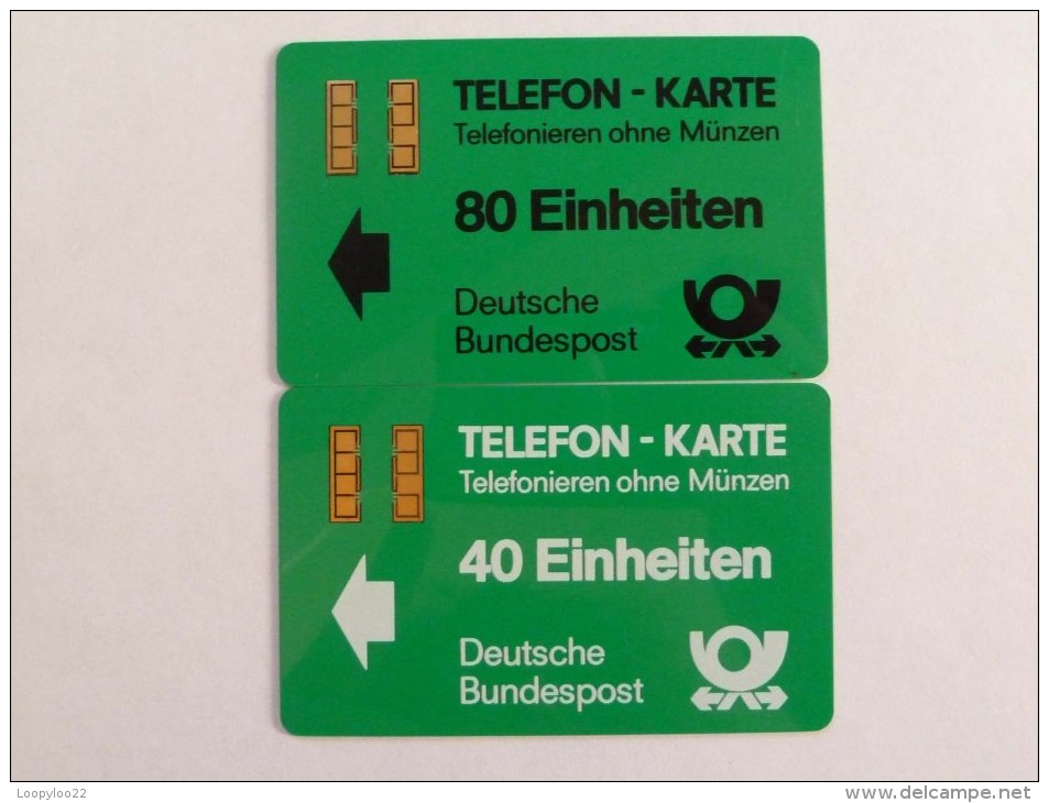 GERMANY - 1st Prototypes With 6 Digit Controls - Mint - Approx 30 Pairs Made!!! RRRRRRRRRRR - T-Reeksen : Tests