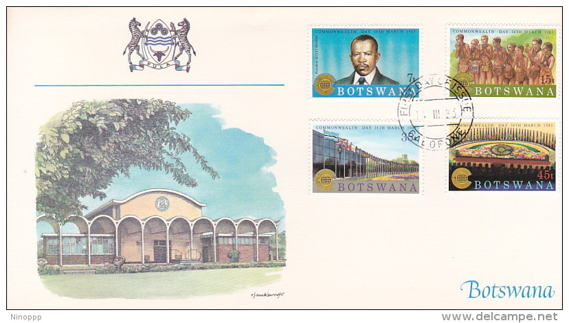 Botswana 1983 Commonwealth Day FDC - Botswana (1966-...)