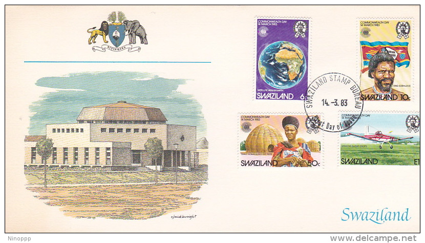 Swaziland 1983 Commonwealth Day FDC - Swaziland (1968-...)