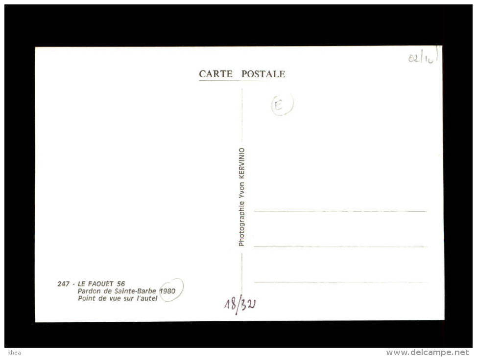 56 - LE FAOUËT - Pardon De Sainte-Barbe - 1980 - Faouët