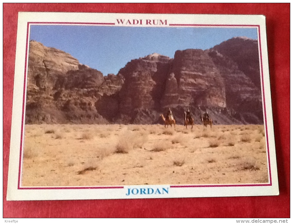 Jordan Jordanië Wadi Rum  -> Belgique Belgium België - Jordanie