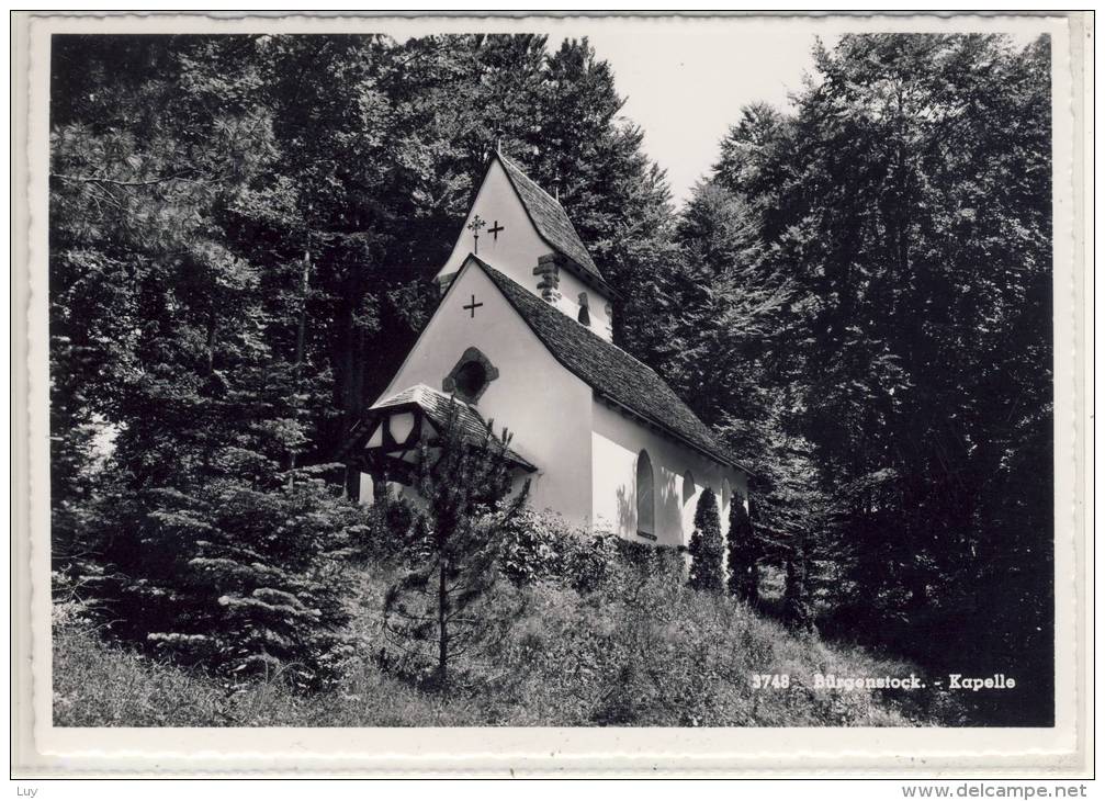 Bürgenstock - Kapelle - 1958 CHRISTIANITY - Sonstige & Ohne Zuordnung