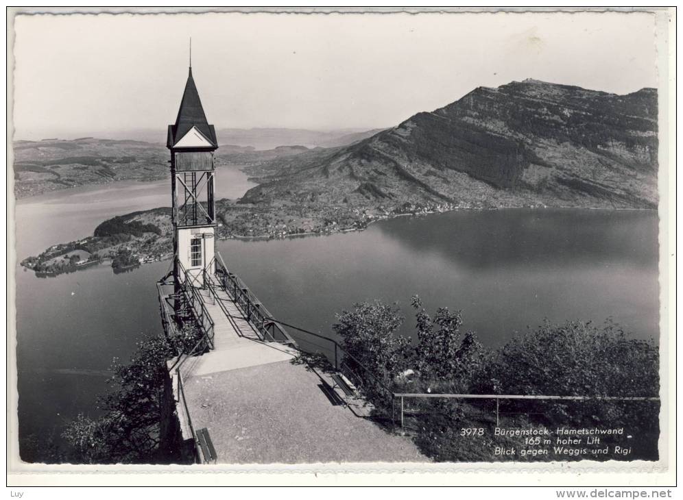 Bürgenstock - Hametschwand - Hoher  Lift - 1958 - Sonstige & Ohne Zuordnung
