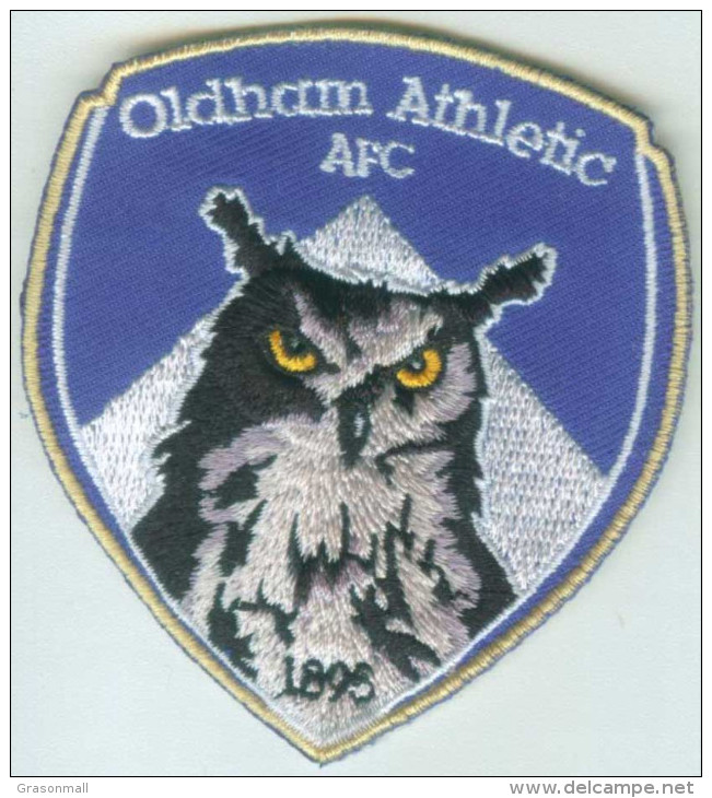 Oldham Athletic Association AFC English England Premier League Football Patch - Patches