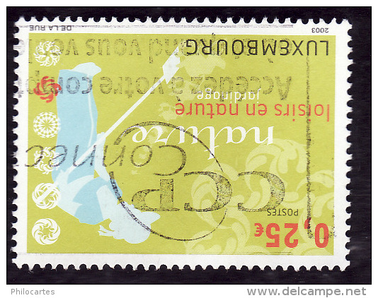 LUXEMBOURG  2003 -  YT   1561 -  Loisirs En Nature  -   Oblitéré - Oblitérés