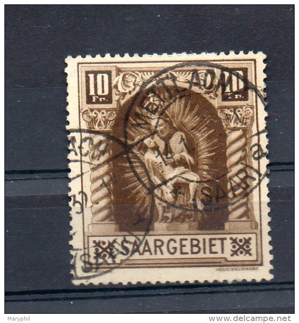 LOT 623 - SARRE (1925) N° 102 Oblitéré PIETA - Cote 37 € - Usados