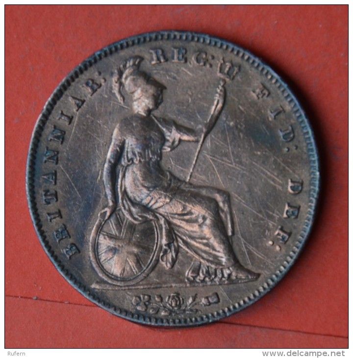 GREAT BRITAIN  1  PENNY  1854   KM# 739  -    (Nº05588) - D. 1 Penny