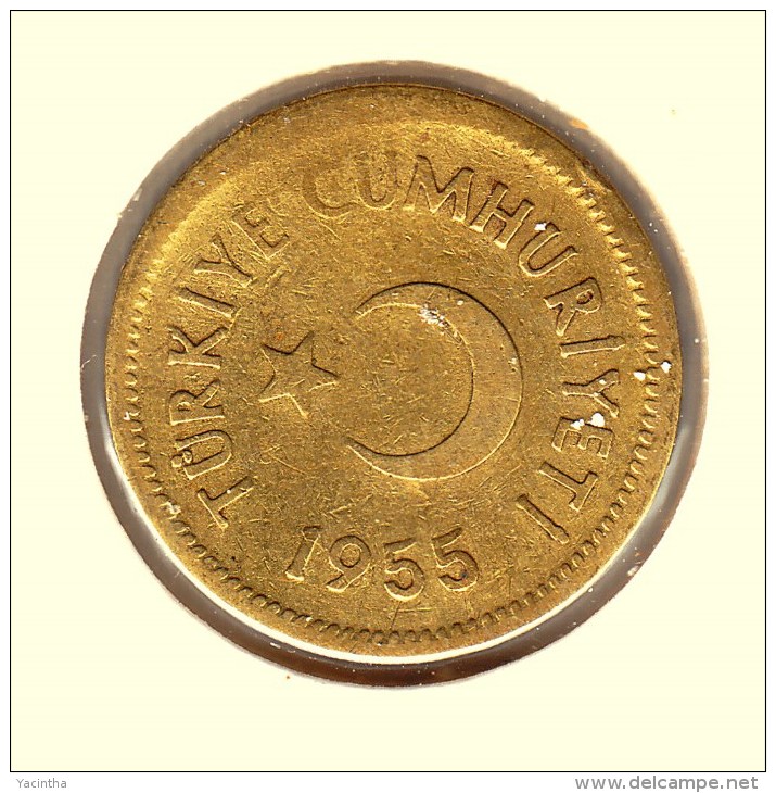 @Y@   Turkije   5 Kurus  1955      (2691) - Turquia