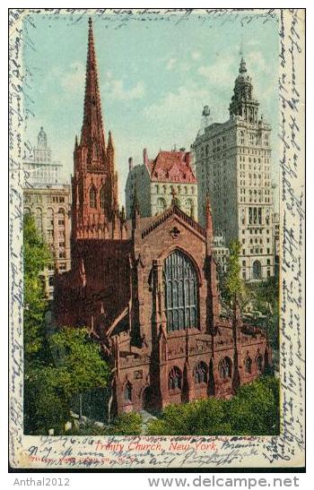 Trinity Church New York 18.7.1906 - Andere Monumente & Gebäude