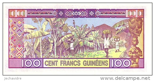 GUINEE 100  Francs Guinéens  Emission De 1985      ***** BILLET  NEUF ***** - Guinea