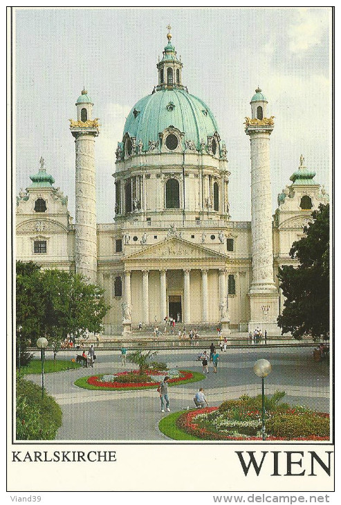 Vienne - Eglise St Charles - Karlskirche - Kirchen