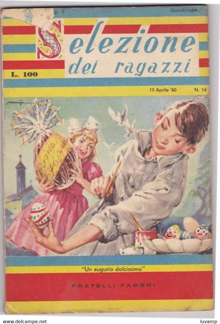 SELEZIONE DEI RAGAZZI - N.  14  DEL   15  APRILE  1960 (CART 77) - Enfants Et Adolescents