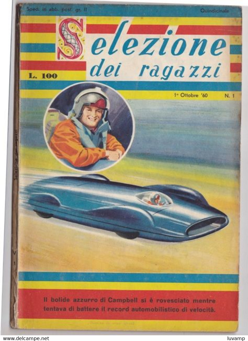 SELEZIONE DEI RAGAZZI - N.  1  DEL   1 OTTOBRE  1960 (CART 77) - Enfants Et Adolescents