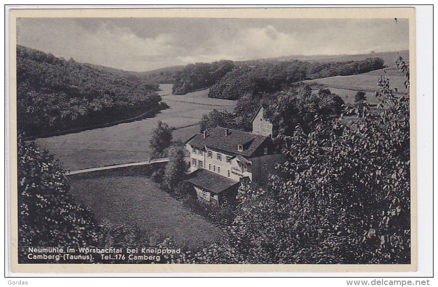 Germany - Camberg - Neumuhle Im Worsbachtal Bei Kneippbad - Giessen