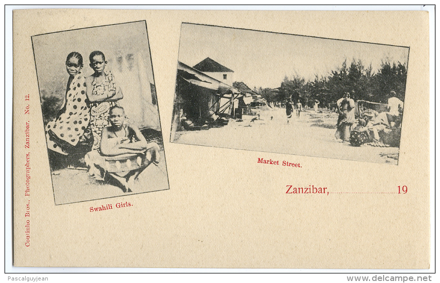 CPA TANZANIE - ZANZIBAR - SWAHILI GIRLS - MARKET STREET - Tanzania