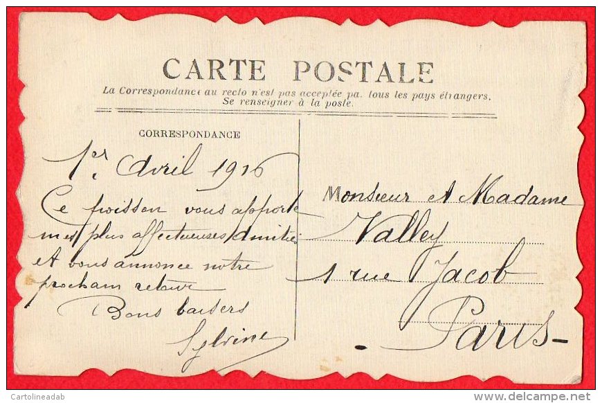 [DC6227] PESCE GALANTE - Old Postcard - Pesci E Crostacei