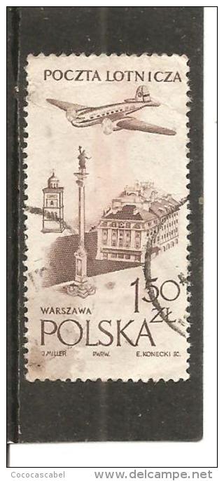Polonia-Poland Nº Yvert  Aéreo-41-43, 45-46 (usado) (o) - Usados