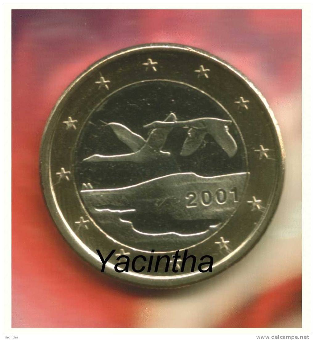 @Y@  Finland  1 Euro  2001  Unc - Finlandia