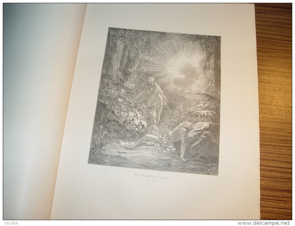 22. SEPT. 1887 BIBLE BIBEL env.154 ILLUSTRATIONS GUSTAV DORE JUDAICA CHRONIK FAMILLE JAKUBOWSKI POSEN BRESLAU 800 pages