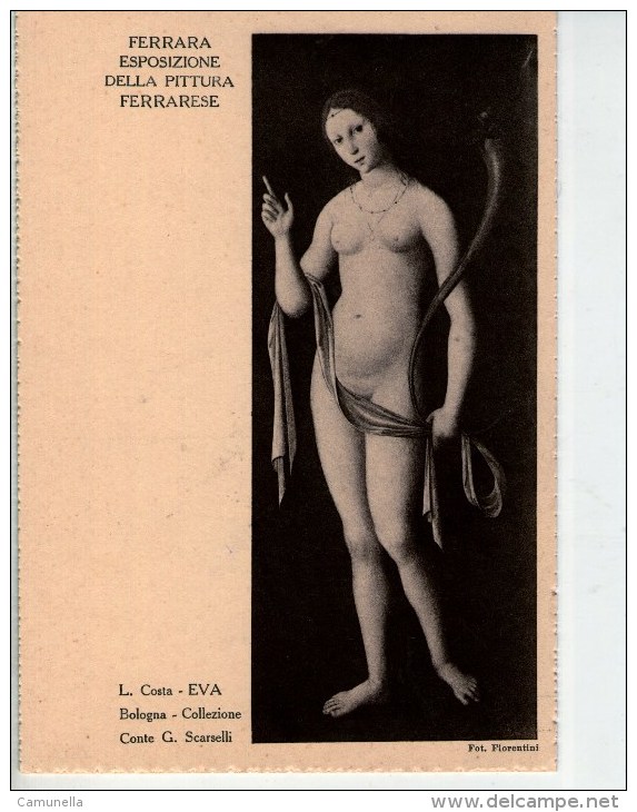 Esposizione Della Pittura Ferrarese-cel. Del IV Centenario Ariostesco 1933 - Esposizioni