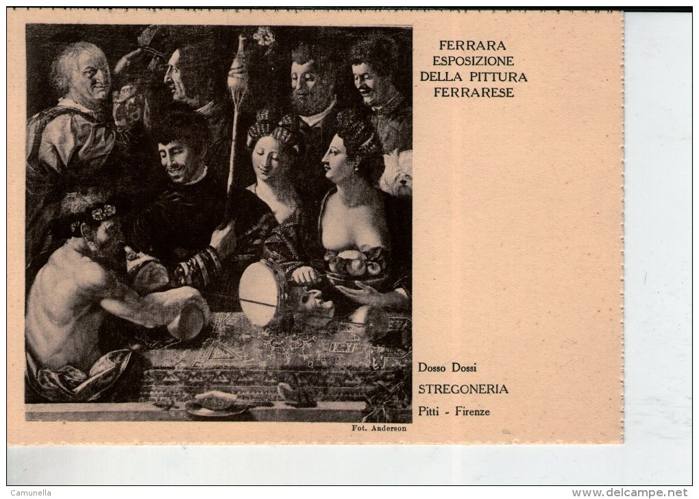 Ferrara-esposizione Della Pittura Ferrarese-cel. Del IV Centenario Ariostesco 1933 - Esposizioni