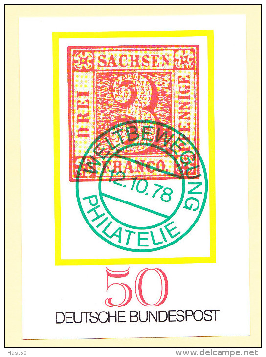 BRD 1978 Postkarte Tag Der Briefmarke (MiNr. PSo 5) 1978 - Postfrisch - Cartoline - Nuovi