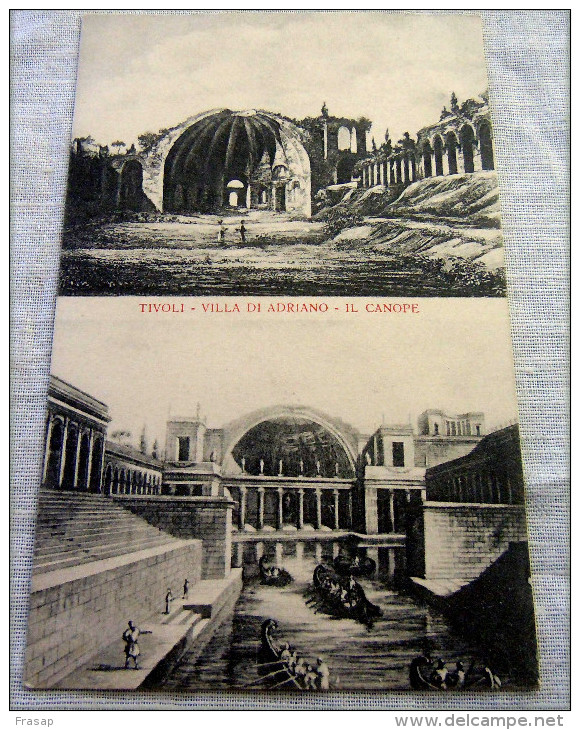 ROMA-ENIT-ROME--     TIVOLI VILLA ADRIANO      ED.RIPOSTELLI - Multi-vues, Vues Panoramiques