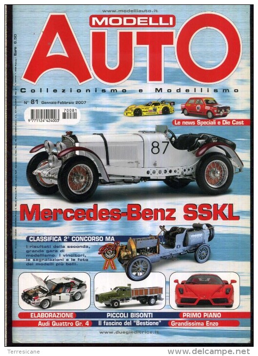 MODELLI AUTO COLLEZIONISMO E MODELLISMO 81/2007 VEDI CONTENUTO - Altri & Non Classificati