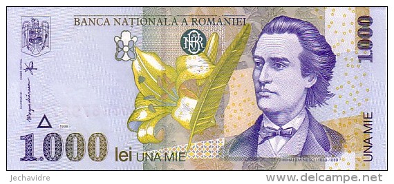 ROUMANIE  1000  Lei  Daté De 1998   Pick 106     *****  BILLET  NEUF  ***** - Rumänien