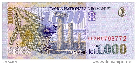 ROUMANIE  1000  Lei  Daté De 1998   Pick 106     *****  BILLET  NEUF  ***** - Roemenië