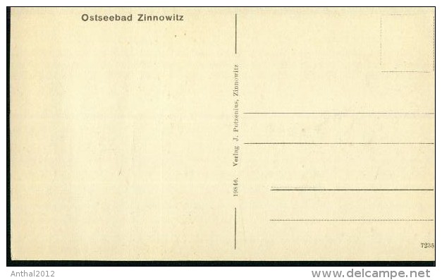 Zinnowitz MV Schiff Häuser Um 1920 - Zinnowitz